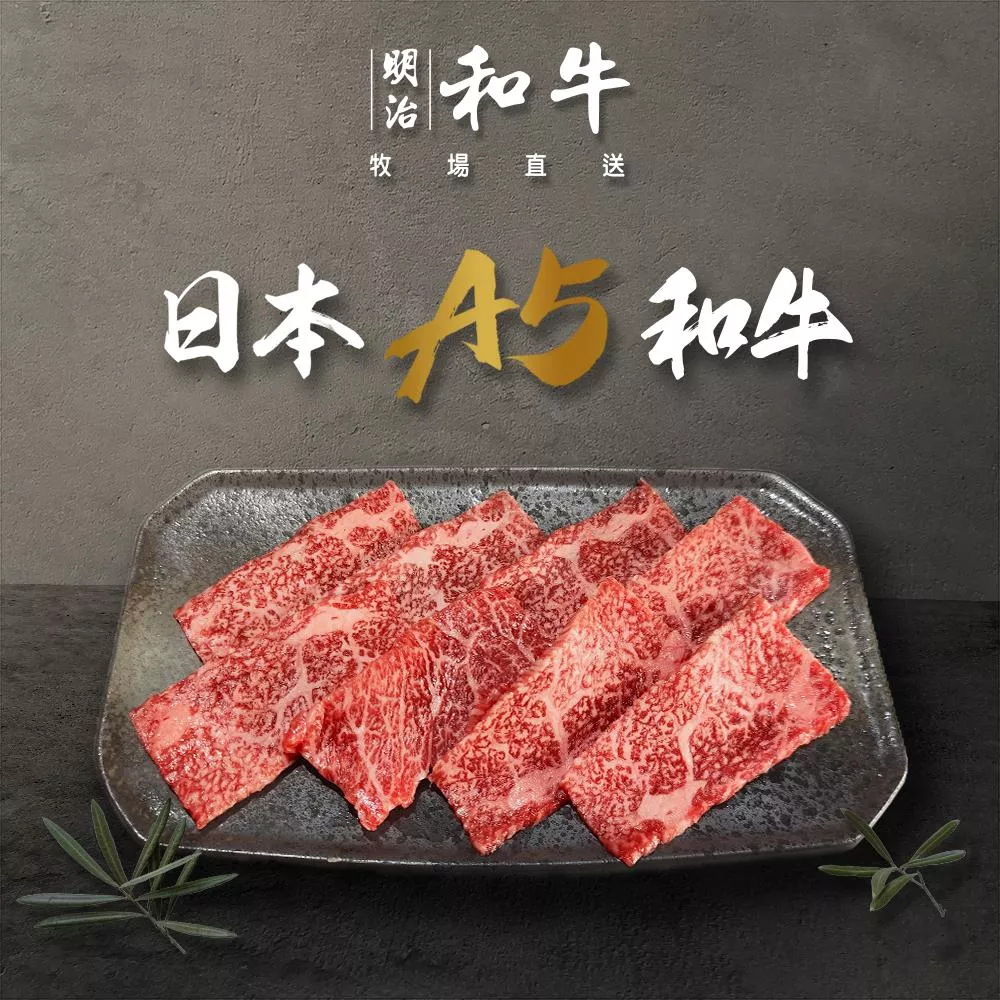 活動優惠價-日本宮崎 A5有田和牛 和牛燒肉 (100g/盒)