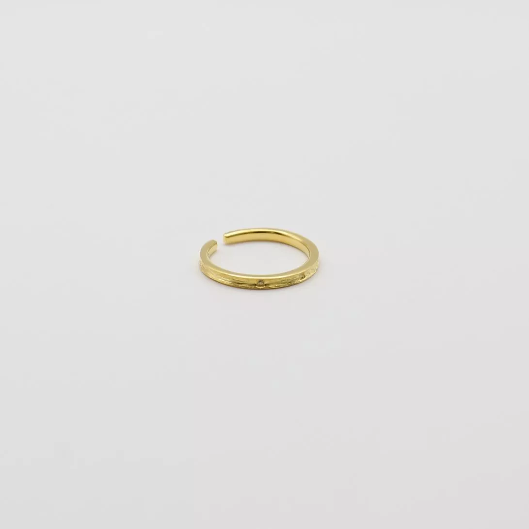 925 Silver 金絲 - 可調節