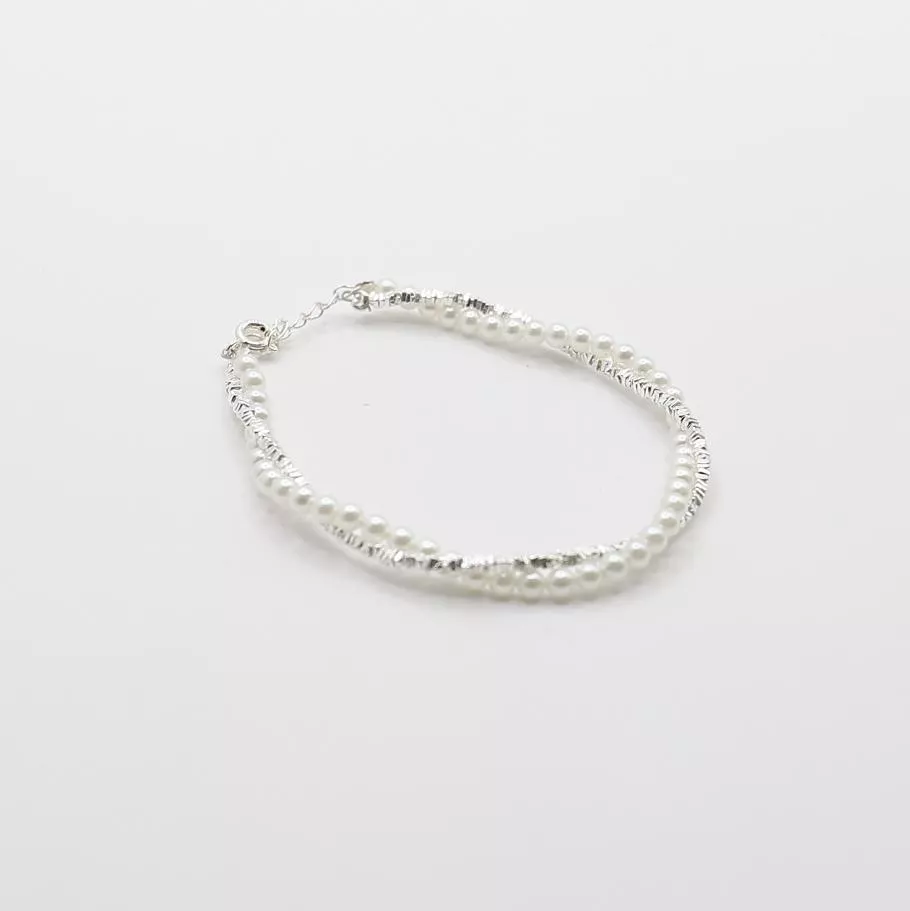 925 Silver 珍珠銀鍊