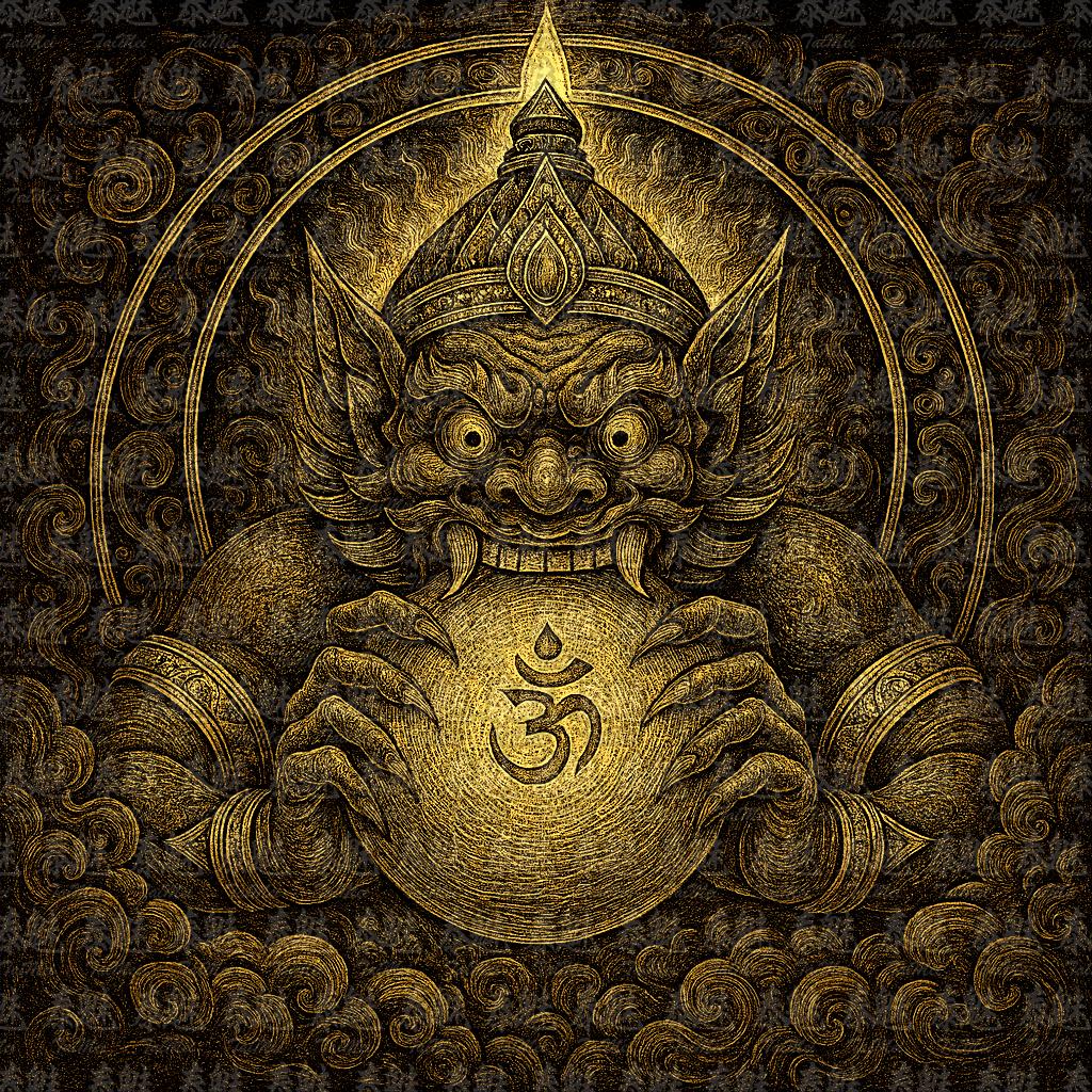 泰魅 TaiMei｜拉胡天神：吞噬厄運的小人剋星、黑暗中的守護者