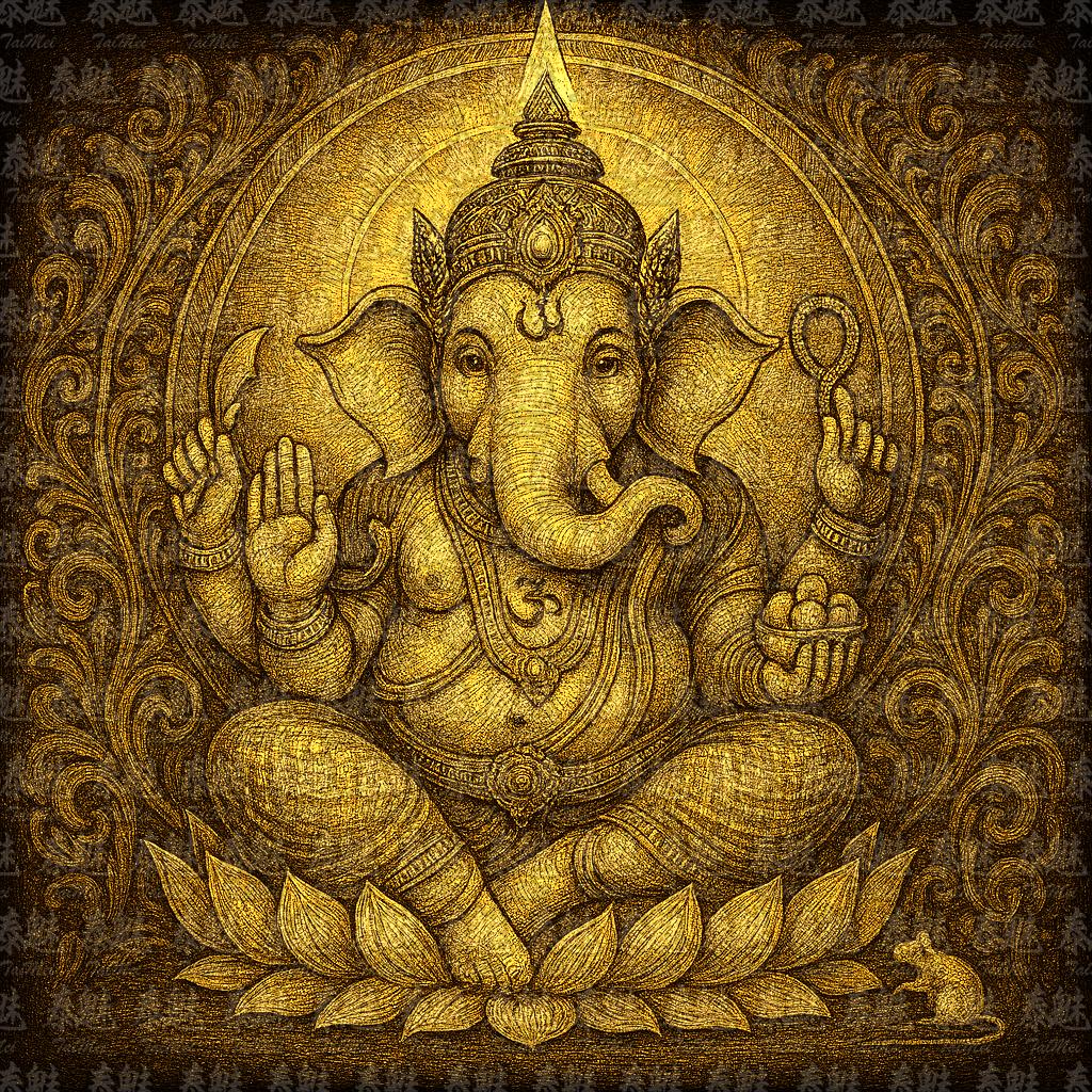 象神 Ganesha：掌管智慧、開始與破障的神祇