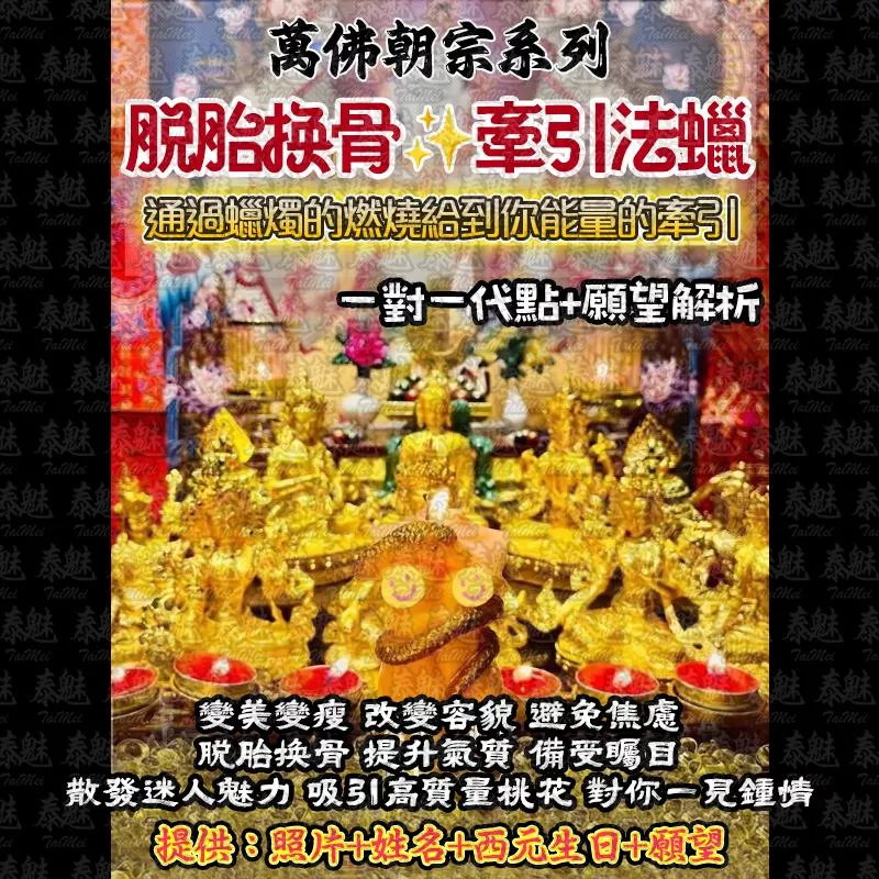 萬佛朝宗 脫胎換骨法燭