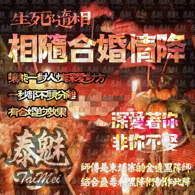 獨家 相隨合婚情降 獨家 相隨合婚情降