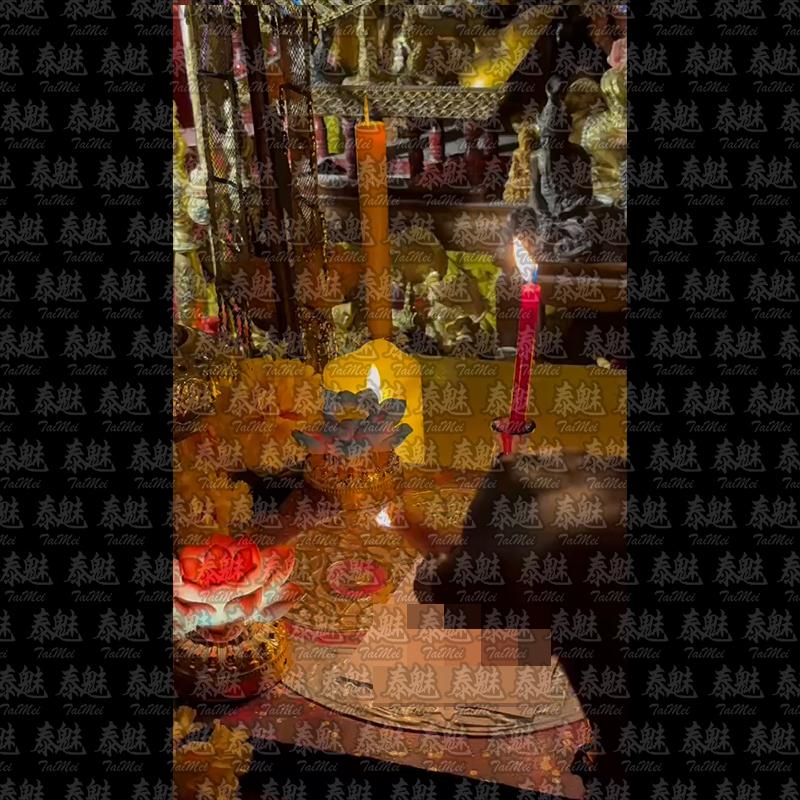 阿贊猛 情降人偶蠟燭