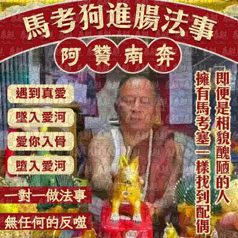 阿贊南奔 馬考狗進腸
