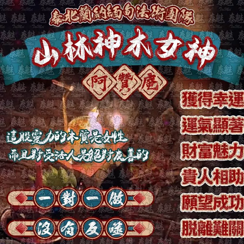 阿贊庵 山林神木女神 阿贊庵 山林神木女神