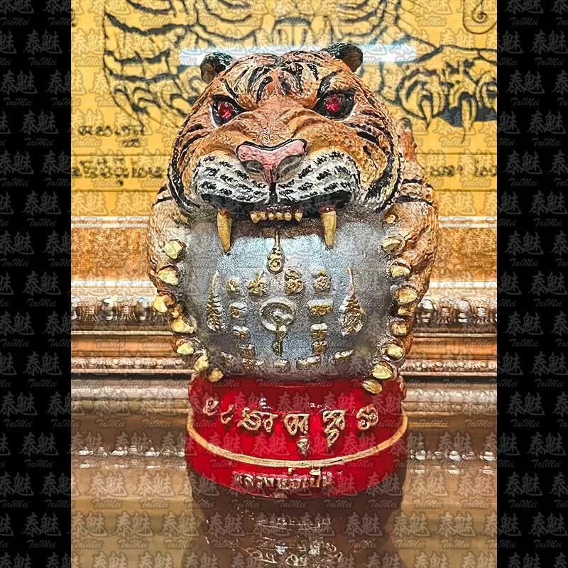 龍婆本廟 老虎抱糖