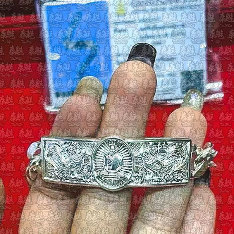 龍婆瑞 素銀招財手鏈