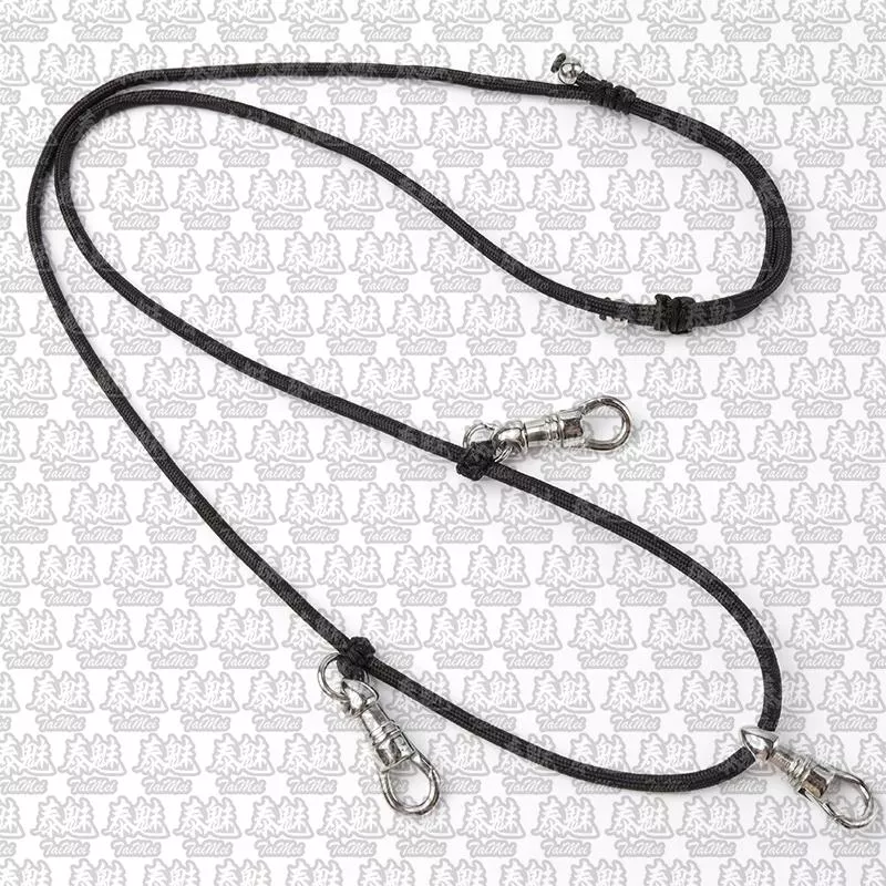 不鏽鋼鷹嘴扣繩 三掛 銀色 75cm