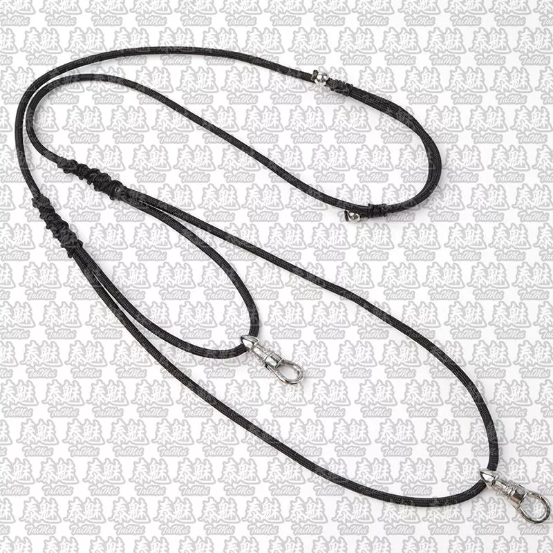 不鏽鋼鷹嘴扣繩 雙掛 銀色 75cm