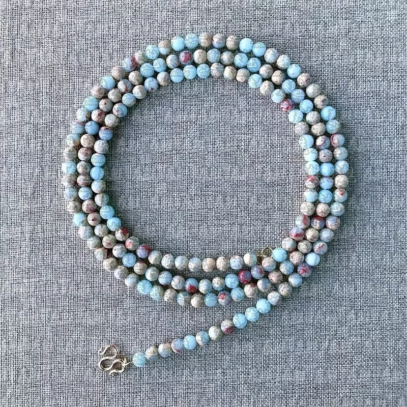 阿拉善瑪瑙佛牌鏈 70cm