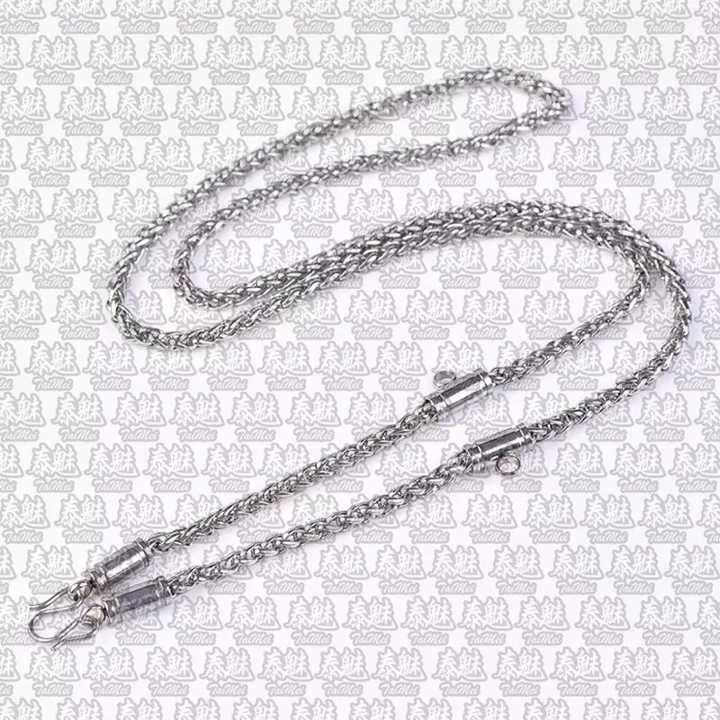 鈦鋼龍骨鏈 三掛 銀色 60cm