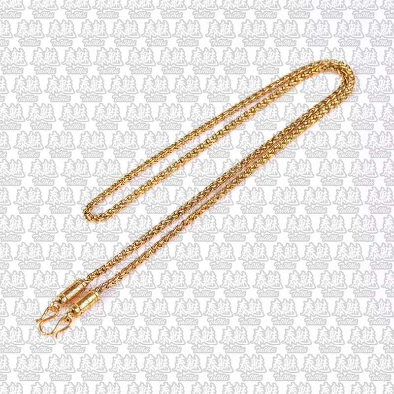 鈦鋼龍骨鏈 單掛 金色 70cm