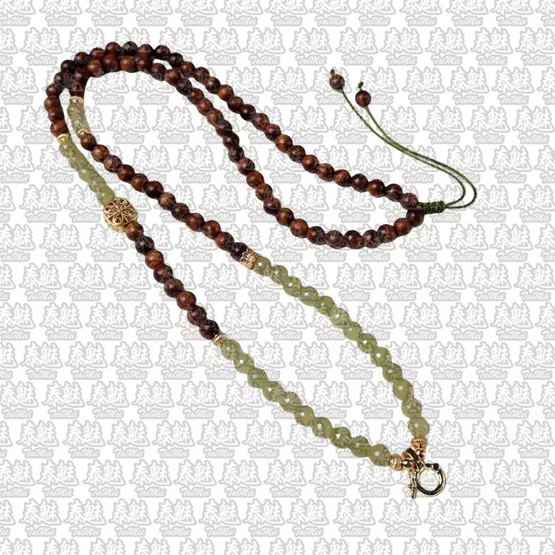 碧玉鑲鑽快拆扣 65cm