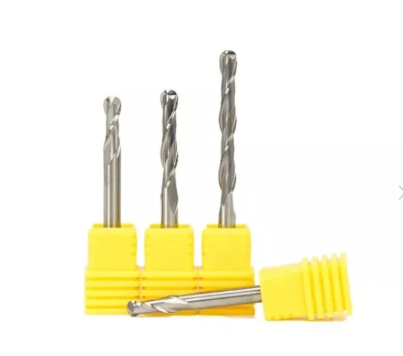 雙刃球頭銑刀 柄徑4mm