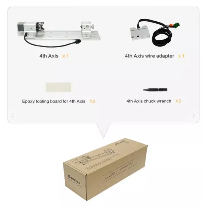 Carvera 第四軸模組