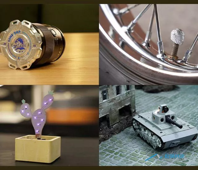 機器可以加工多種材質，讓您實現您的創意與設計。