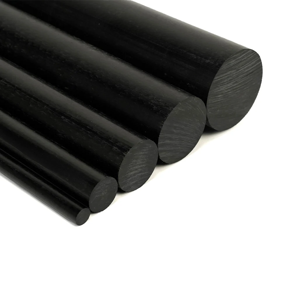 Black Delrin Rod 黑色POM圓棒