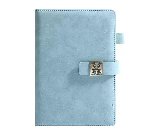 【客製化】皮革窗花扣筆記本