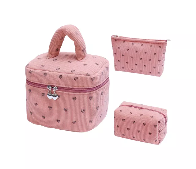 【客製化】桃心化妝包