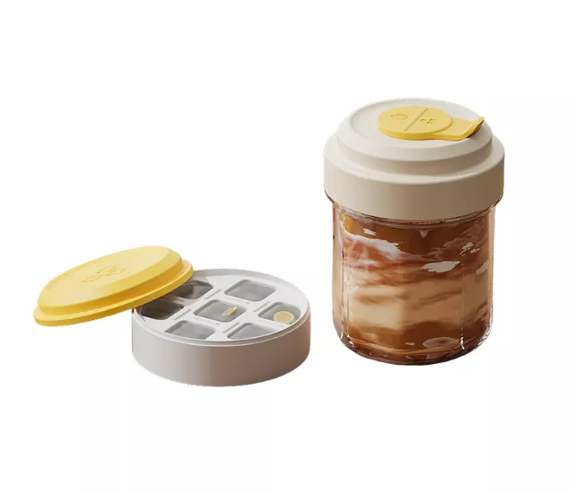 【客製化】自帶冰格咖啡隨行杯