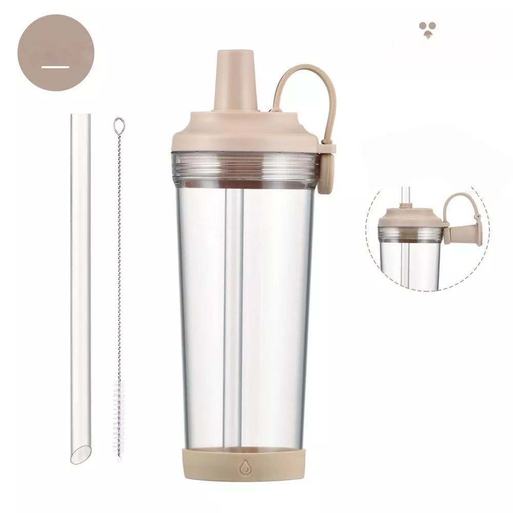 【客製化】手提磁吸式透明珍珠奶茶杯