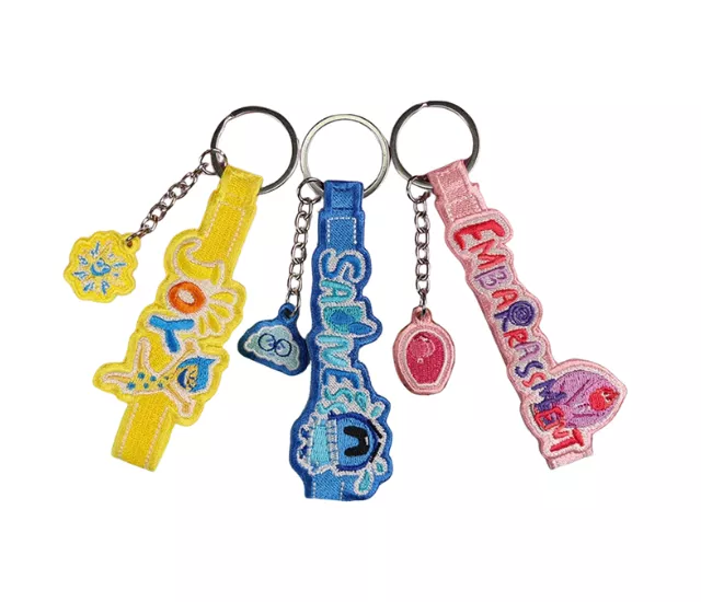 客製化刺繡飛行鑰匙圈