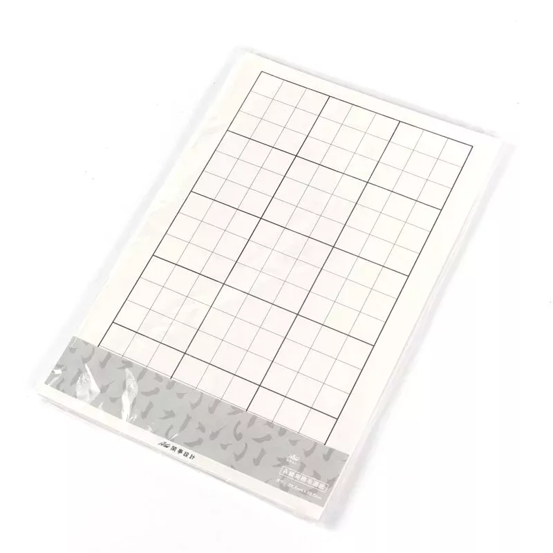 Ａ級黑格毛邊紙