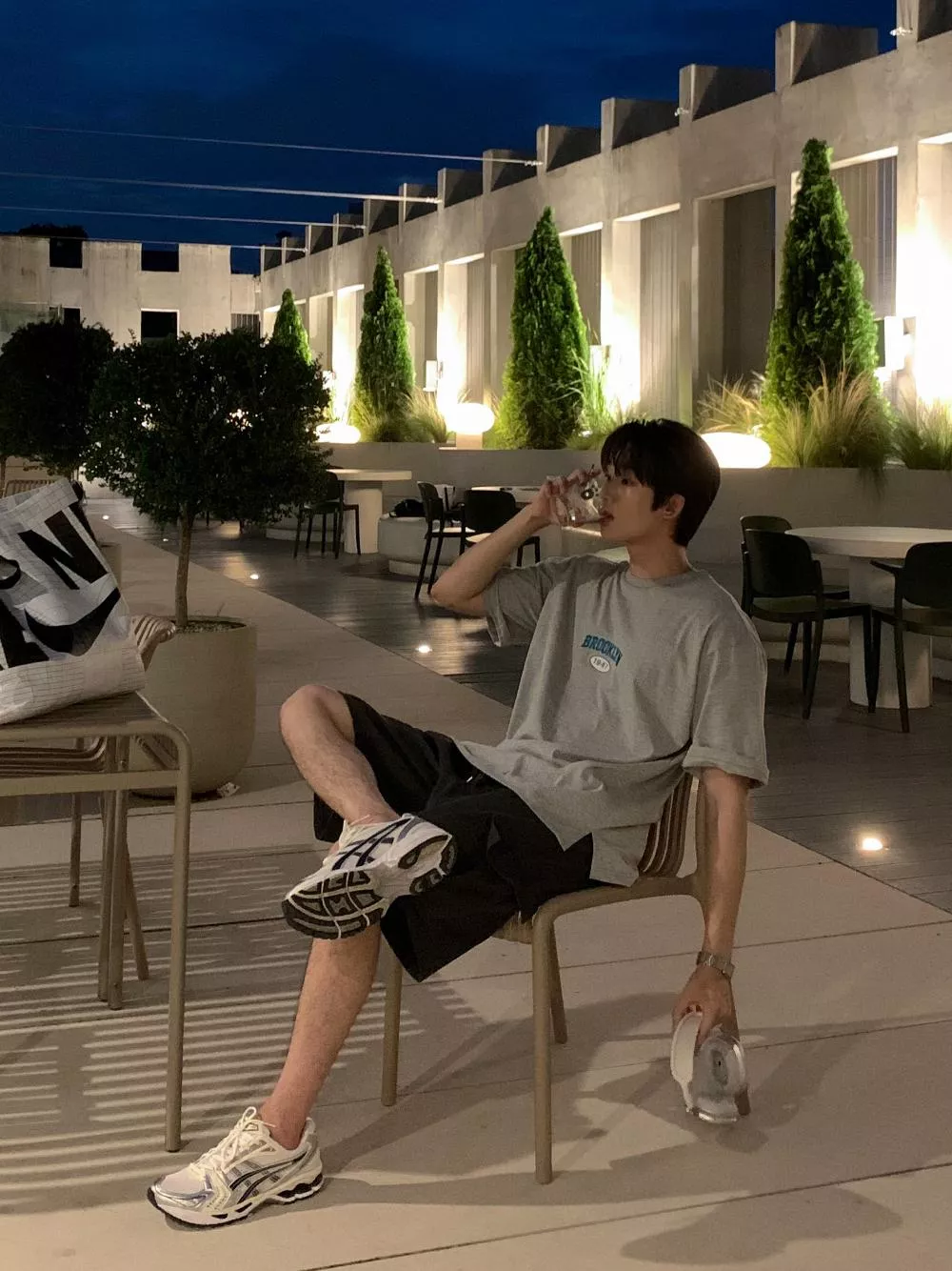 𝕐ℕ 𝕊𝕋𝕌𝔻𝕀𝕆|🇰🇷Brooklyn 1947 Overfit 短袖 T 卹