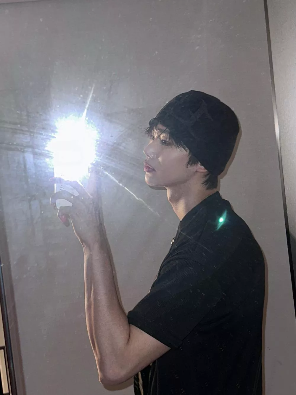 𝕐ℕ 𝕊𝕋𝕌𝔻𝕀𝕆|🇰🇷褶皺酷感寬鬆短袖T卹