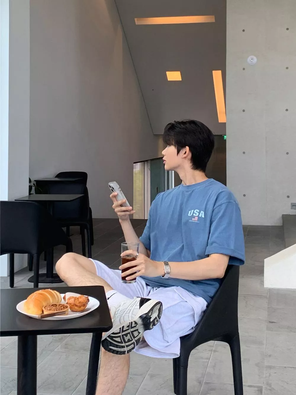 𝕐ℕ 𝕊𝕋𝕌𝔻𝕀𝕆|🇰🇷Liu 美國顏料短袖T卹