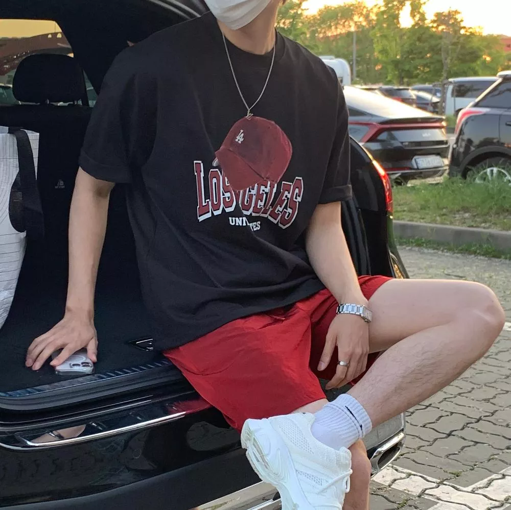 𝕐ℕ 𝕊𝕋𝕌𝔻𝕀𝕆|🇰🇷Stay LA 優質棉質寬鬆短袖 T 卹