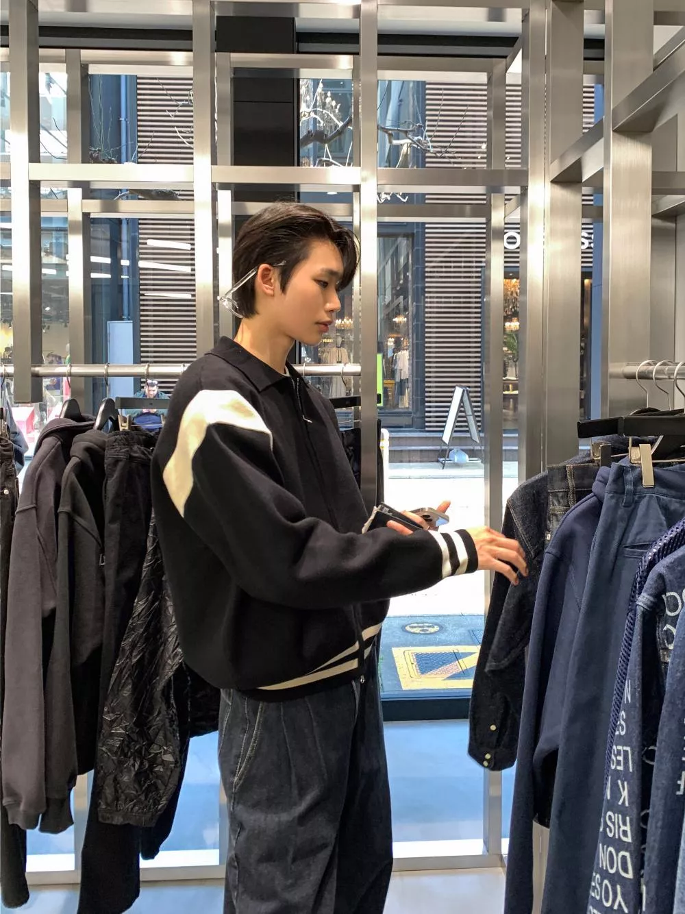 𝕐ℕ 𝕊𝕋𝕌𝔻𝕀𝕆|🇰🇷 V領針織夾克