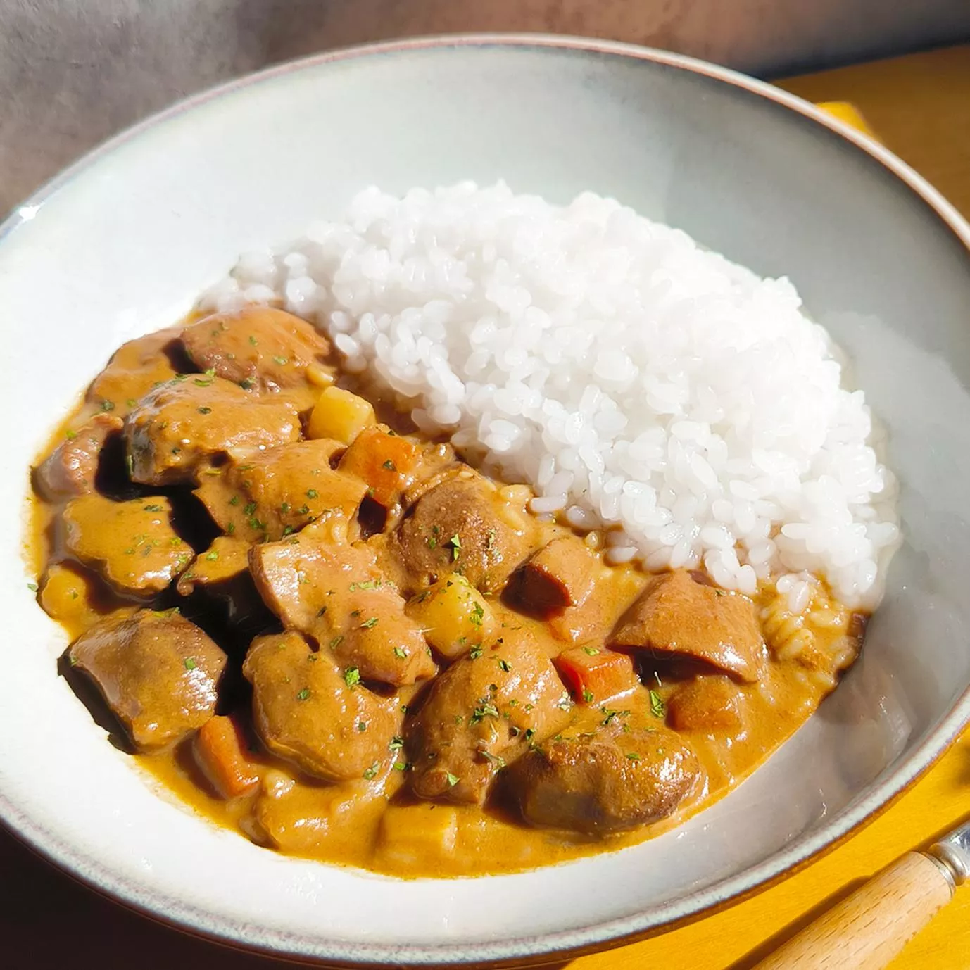 雞肉熟成咖哩+無糖飯(1盒2入)