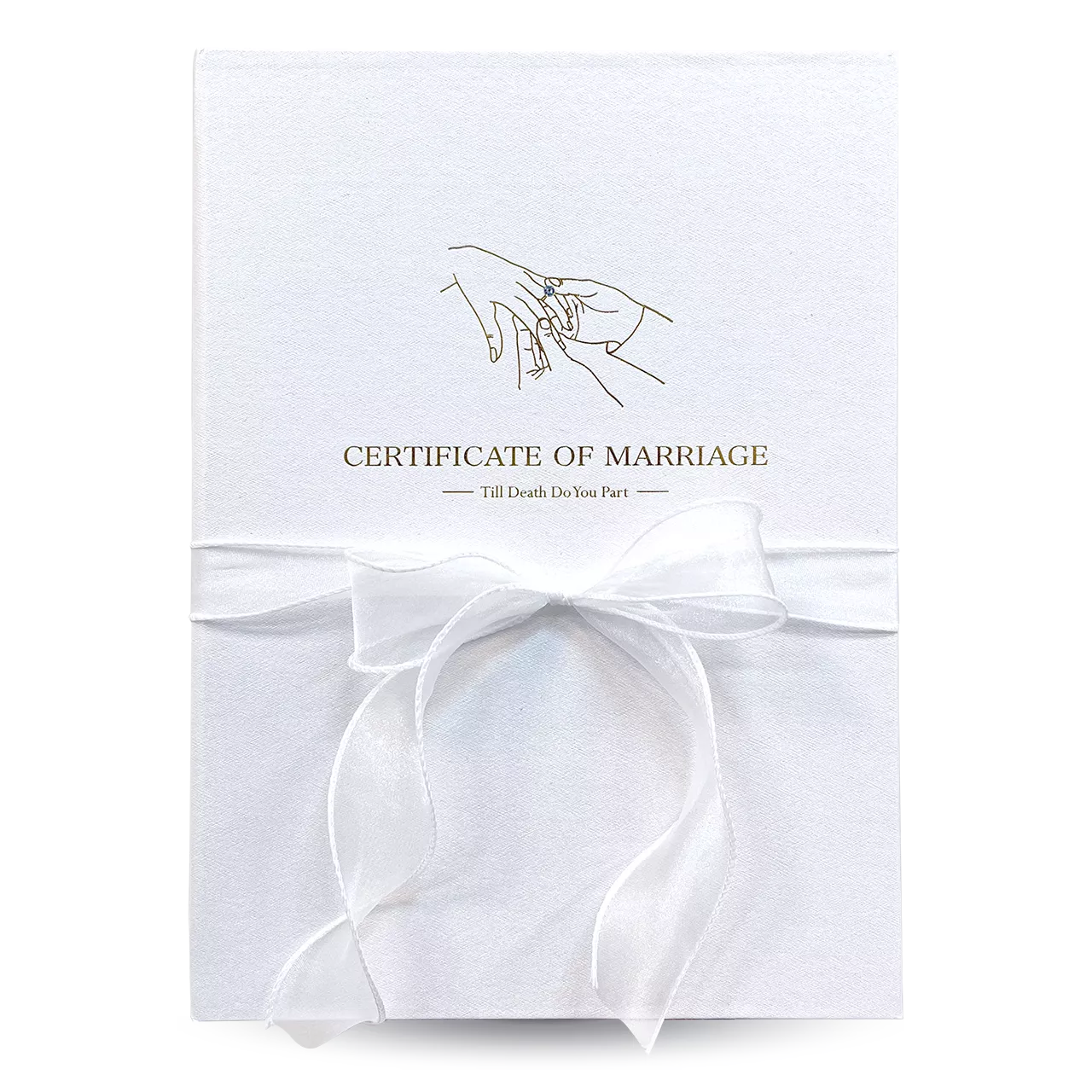 燙金系列丨珠光白書夾