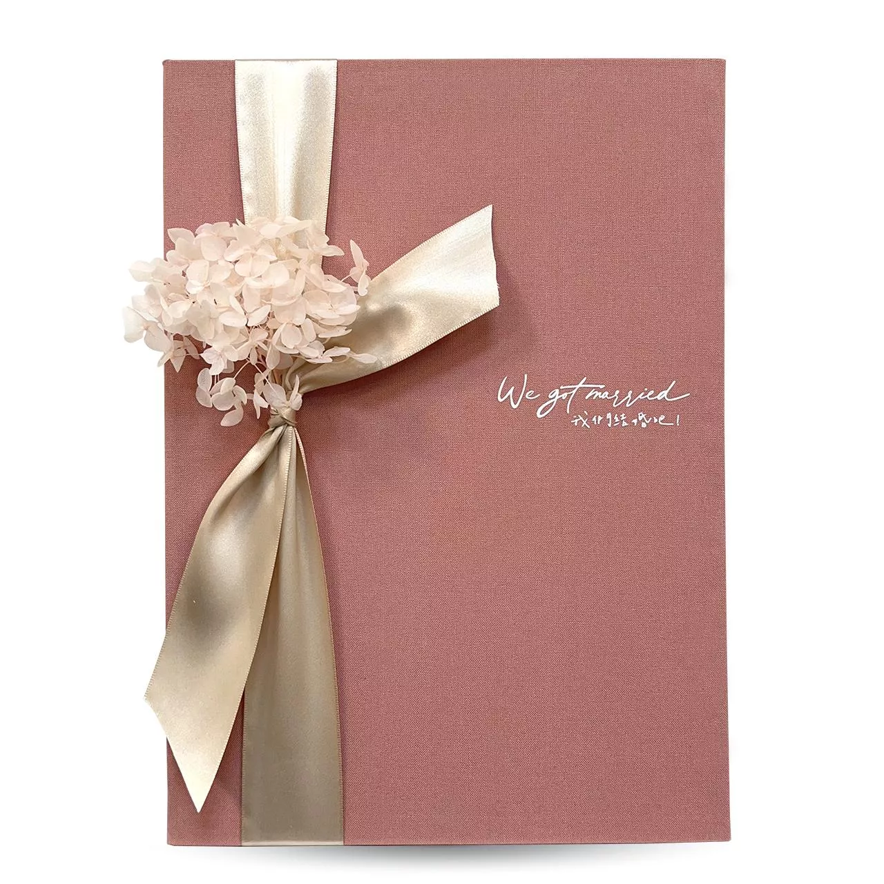 乾燥玫瑰丨我們結婚了！