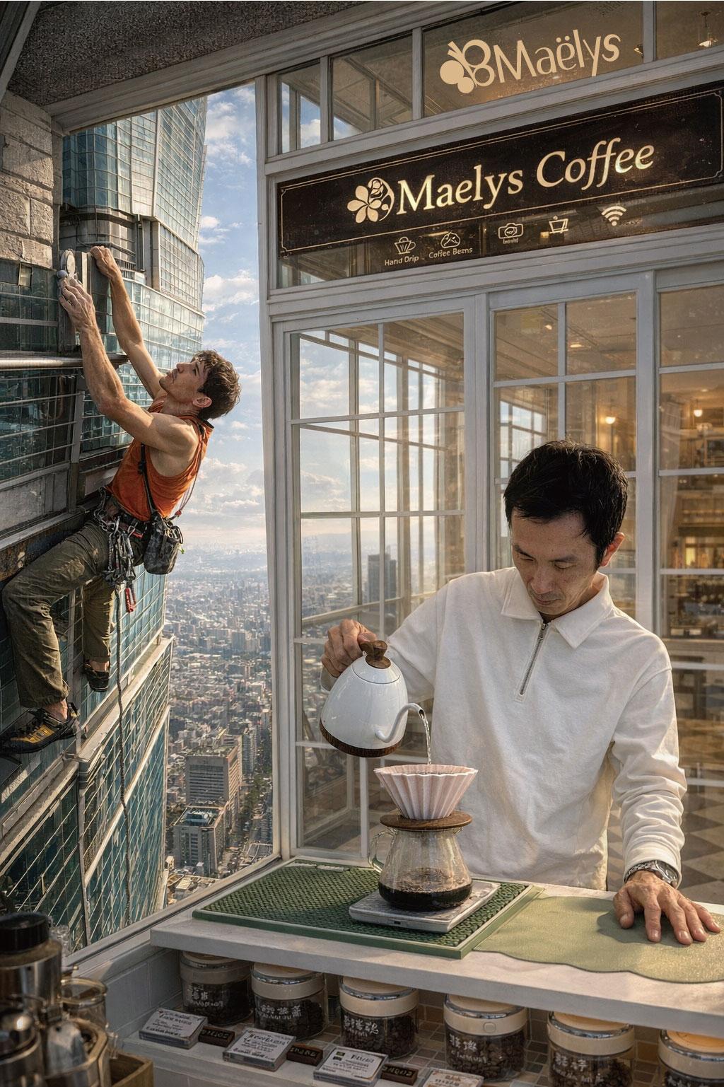 Alex Honnold 徒手攀爬台北101：極限挑戰與咖啡的堅持時刻