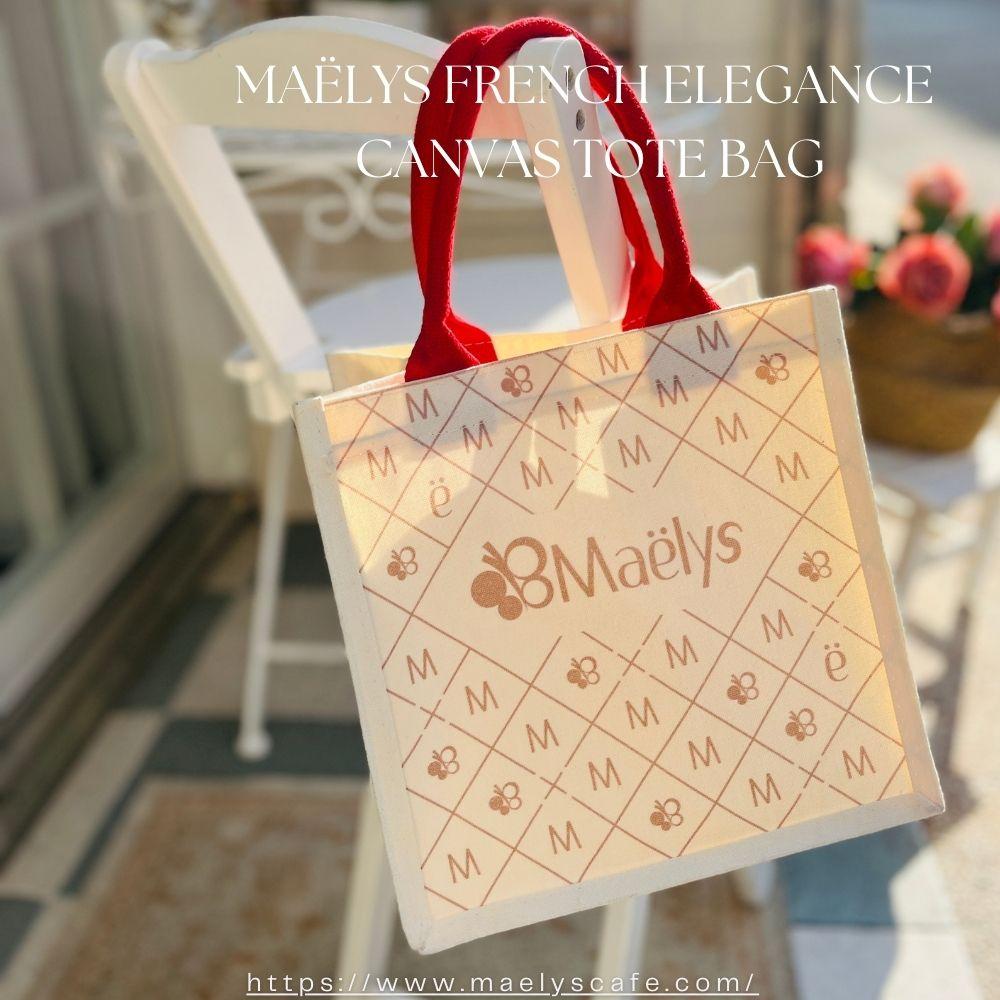 Maëlys 法式優雅帆布托特包（限量推出）