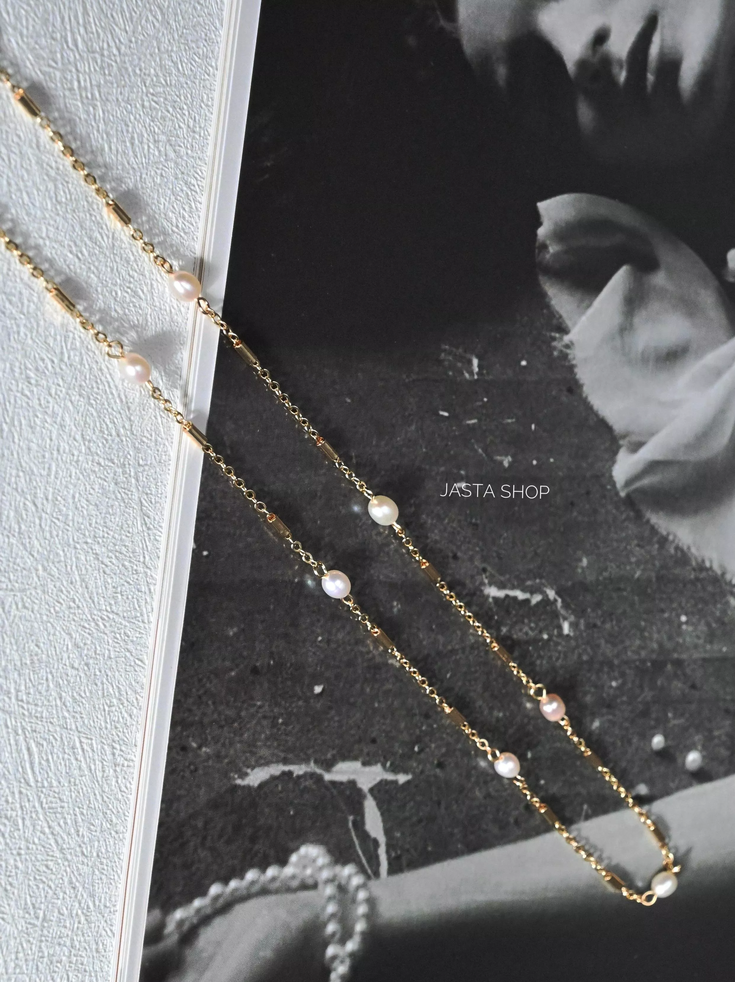 Étoile Pearl 小竹節珍珠串鍊