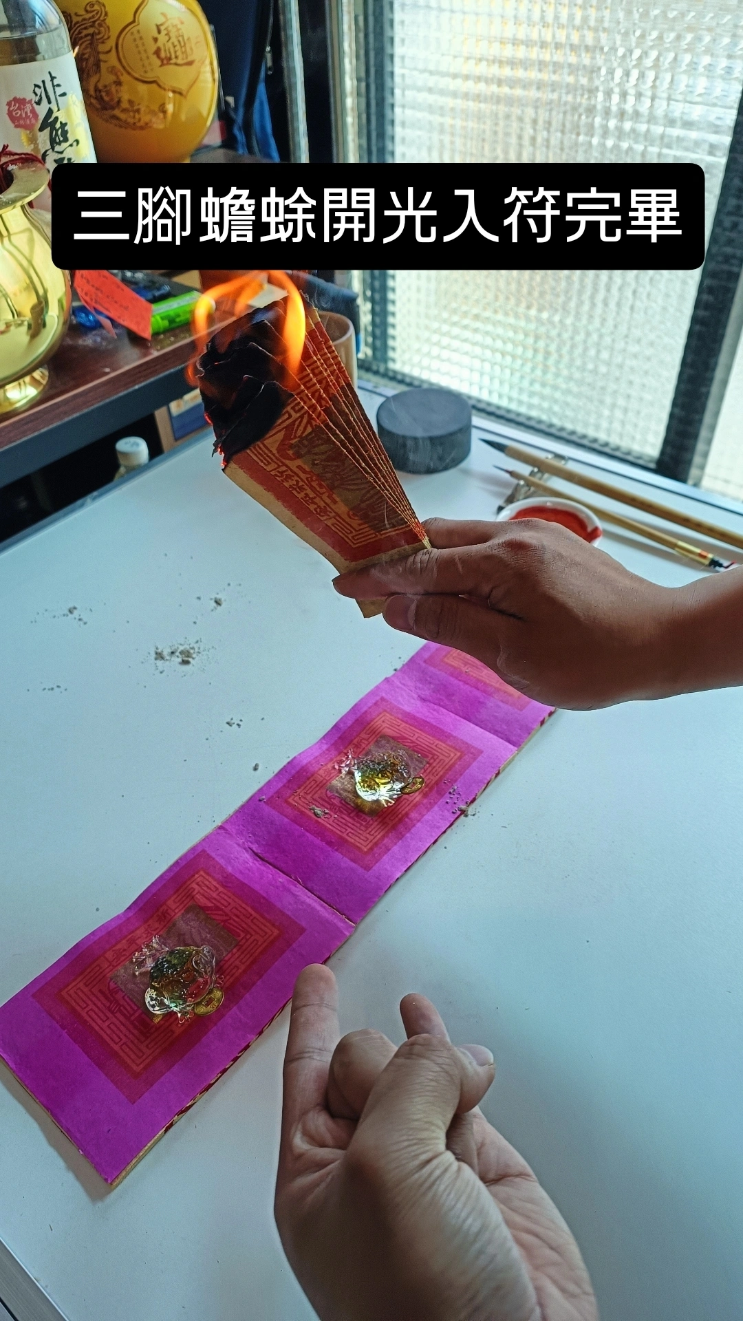 最後一批三角蟾蜍開光入符