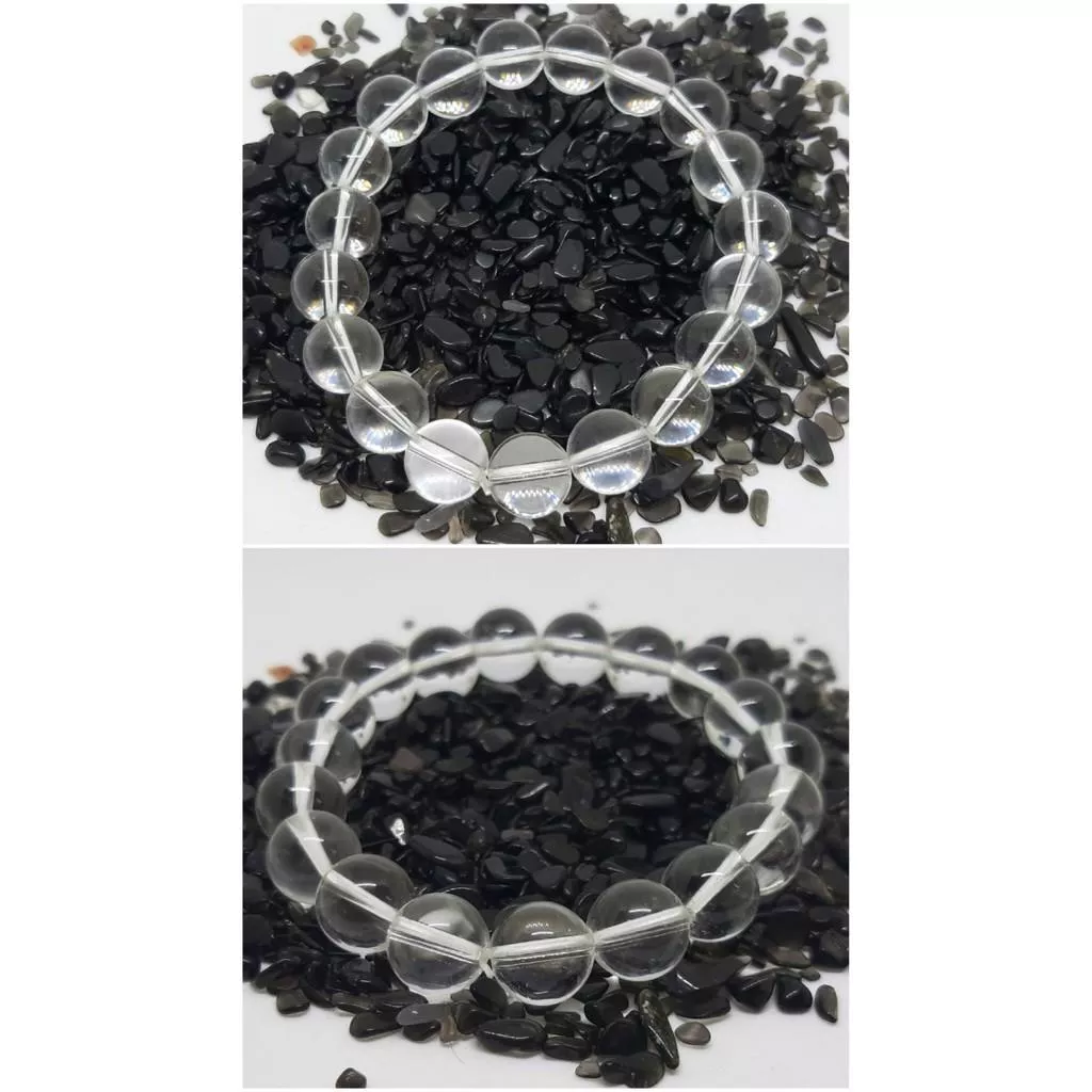 清透白水晶手鍊