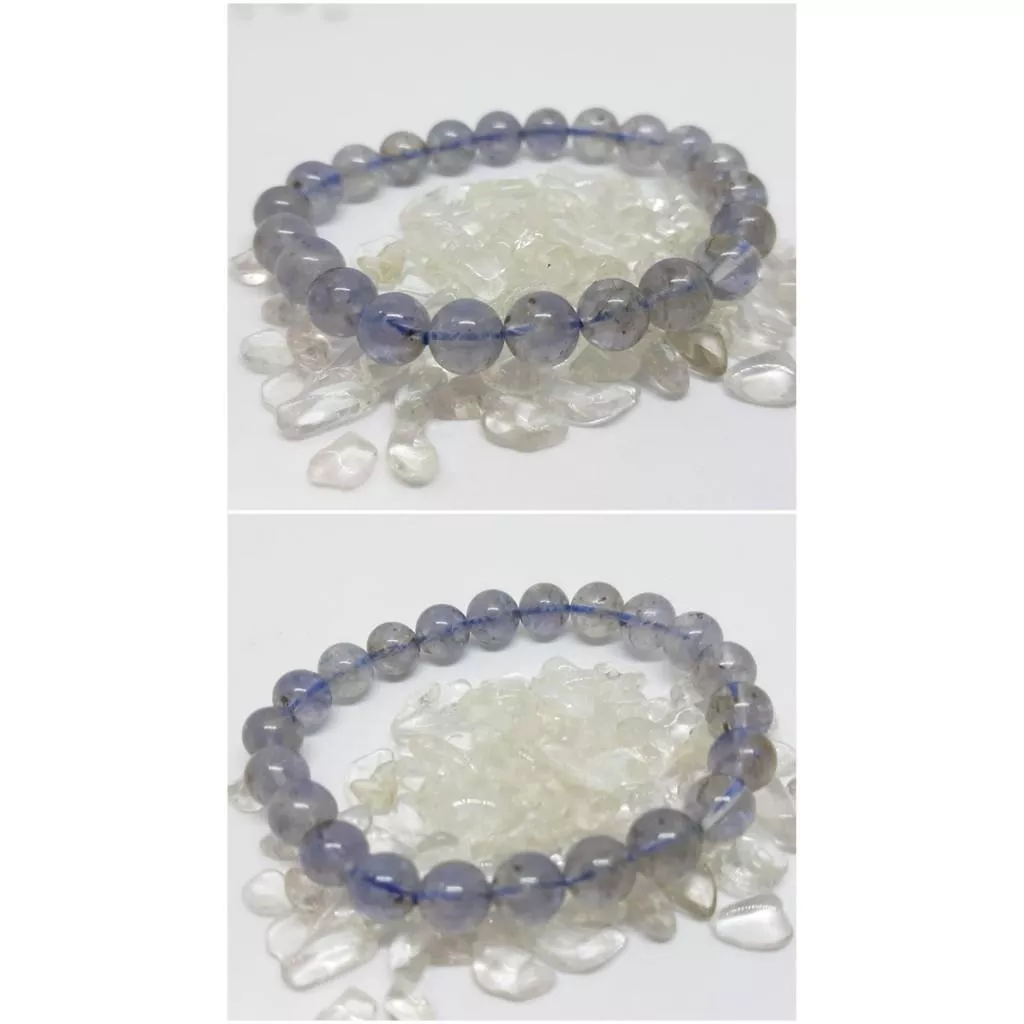 堇青石水晶手鍊