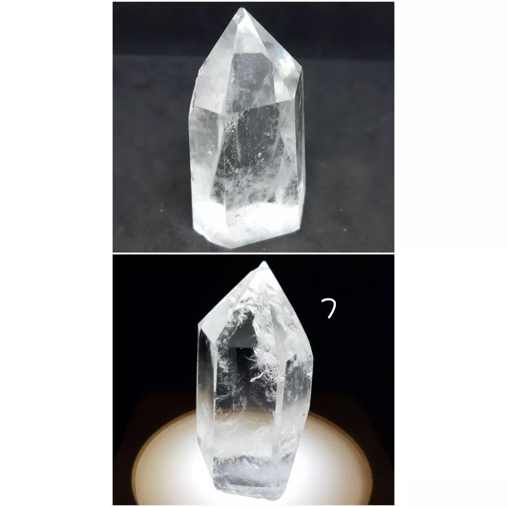 白水晶柱(輕微瑕疵尖端有受傷)