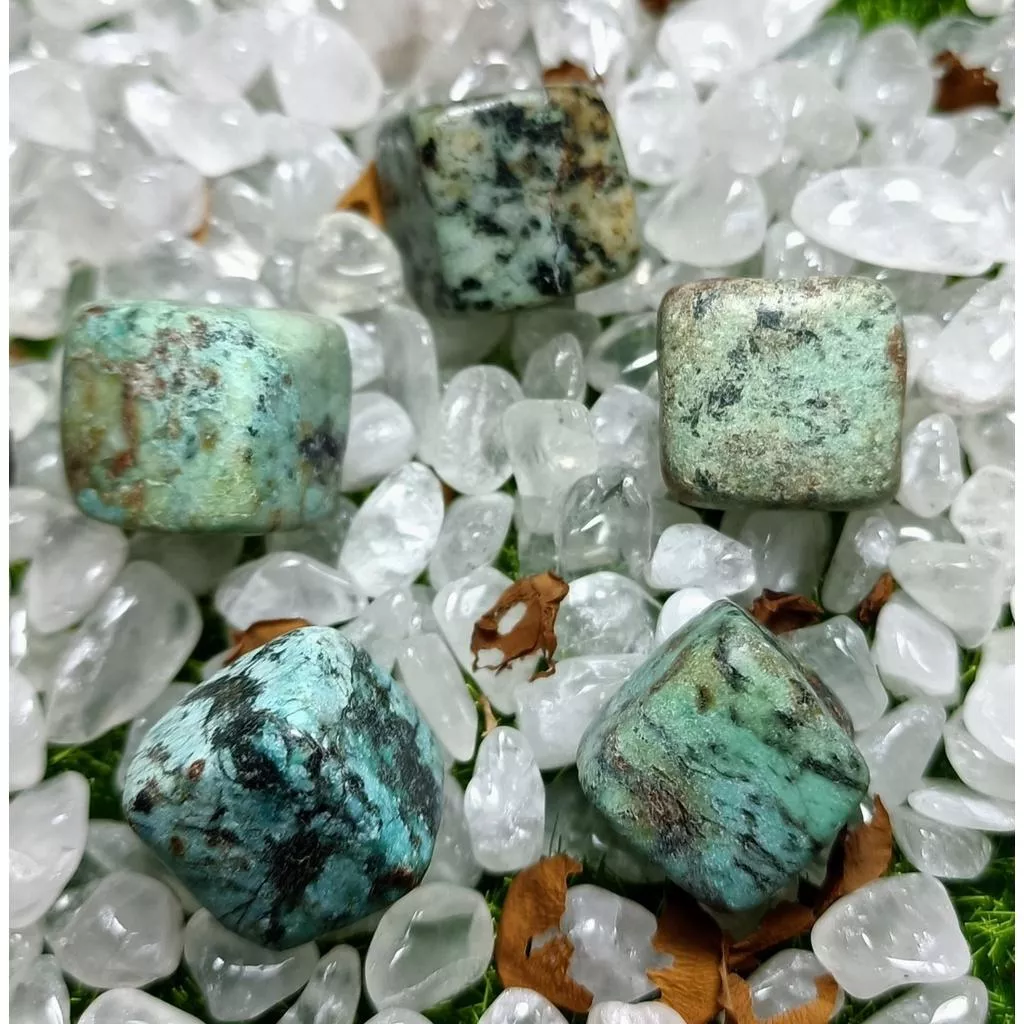 綠松石水晶方塊