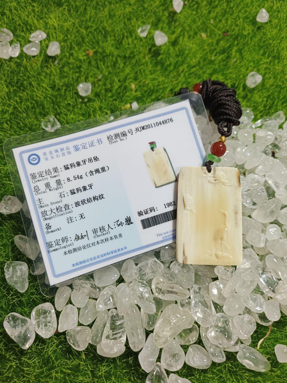 猛瑪象牙項鍊