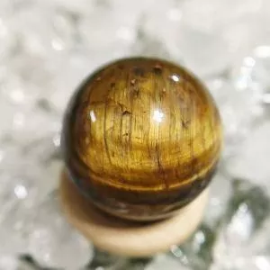 黃虎眼水晶球