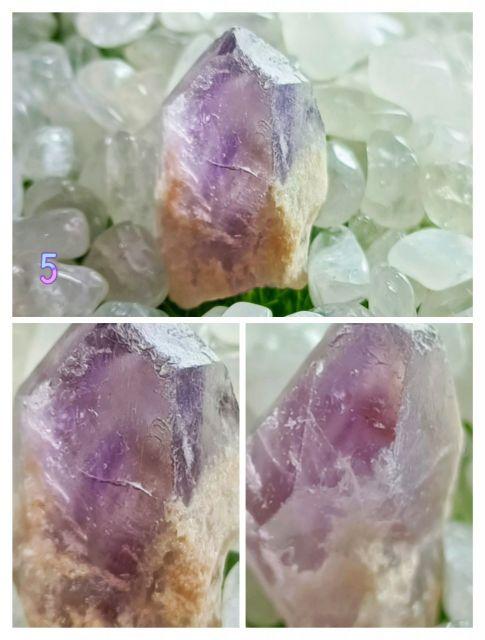 金字塔紫水晶骨幹