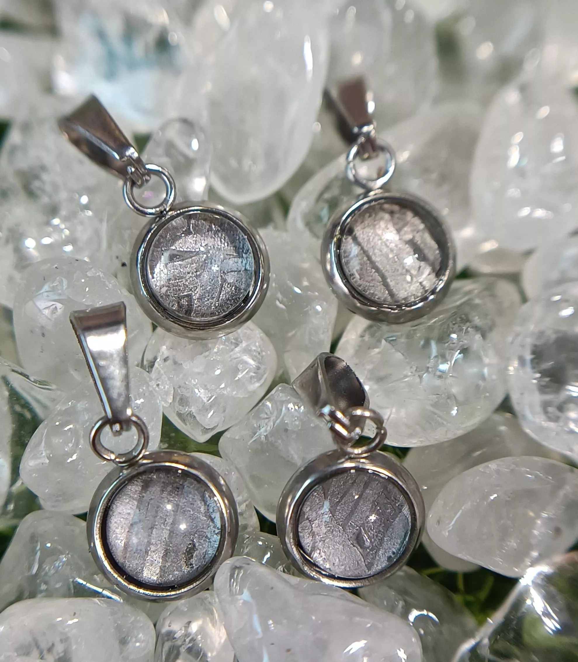 圓形天鐵項鍊（附鋼鏈）