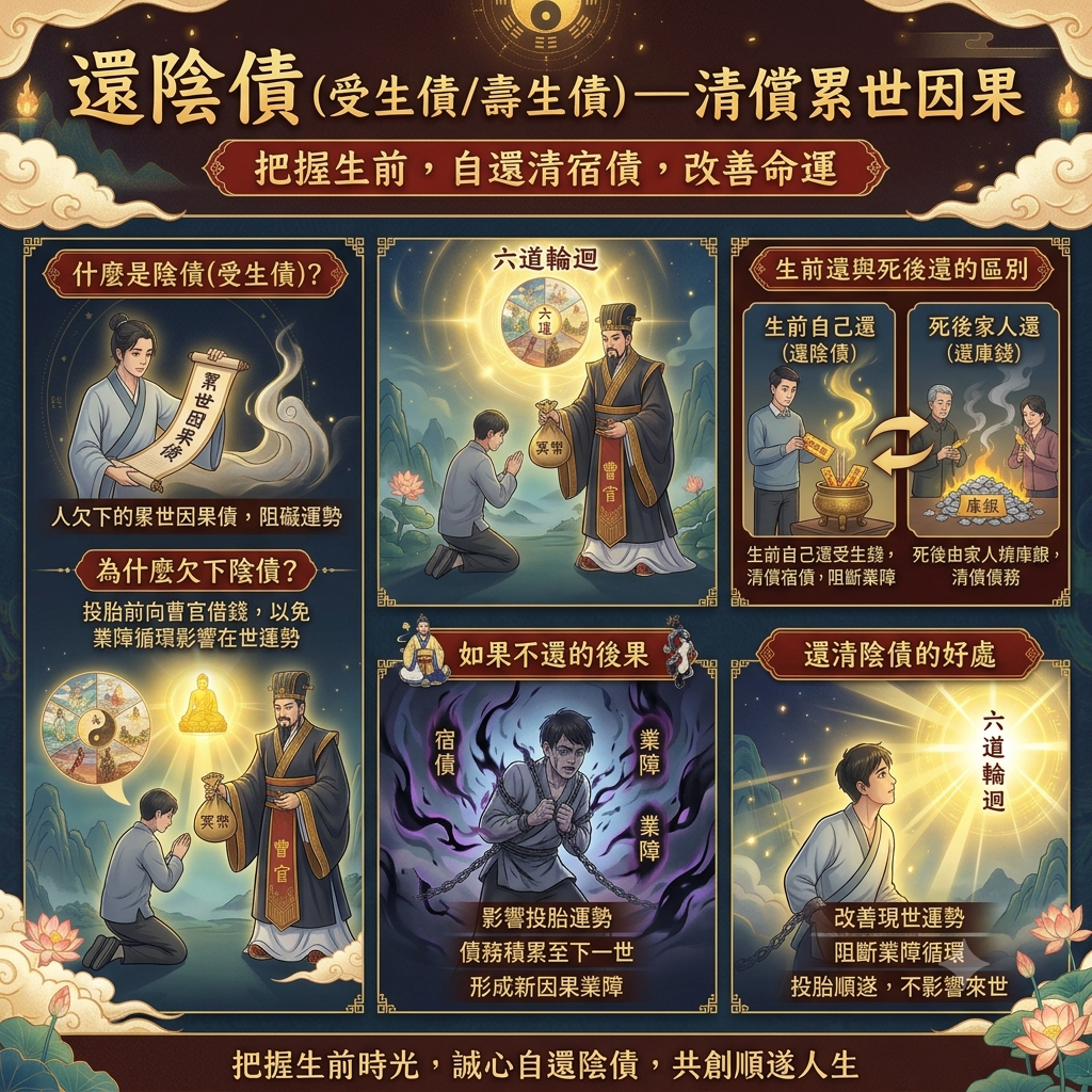 【法會科儀・正統道法】道教還陰債法科