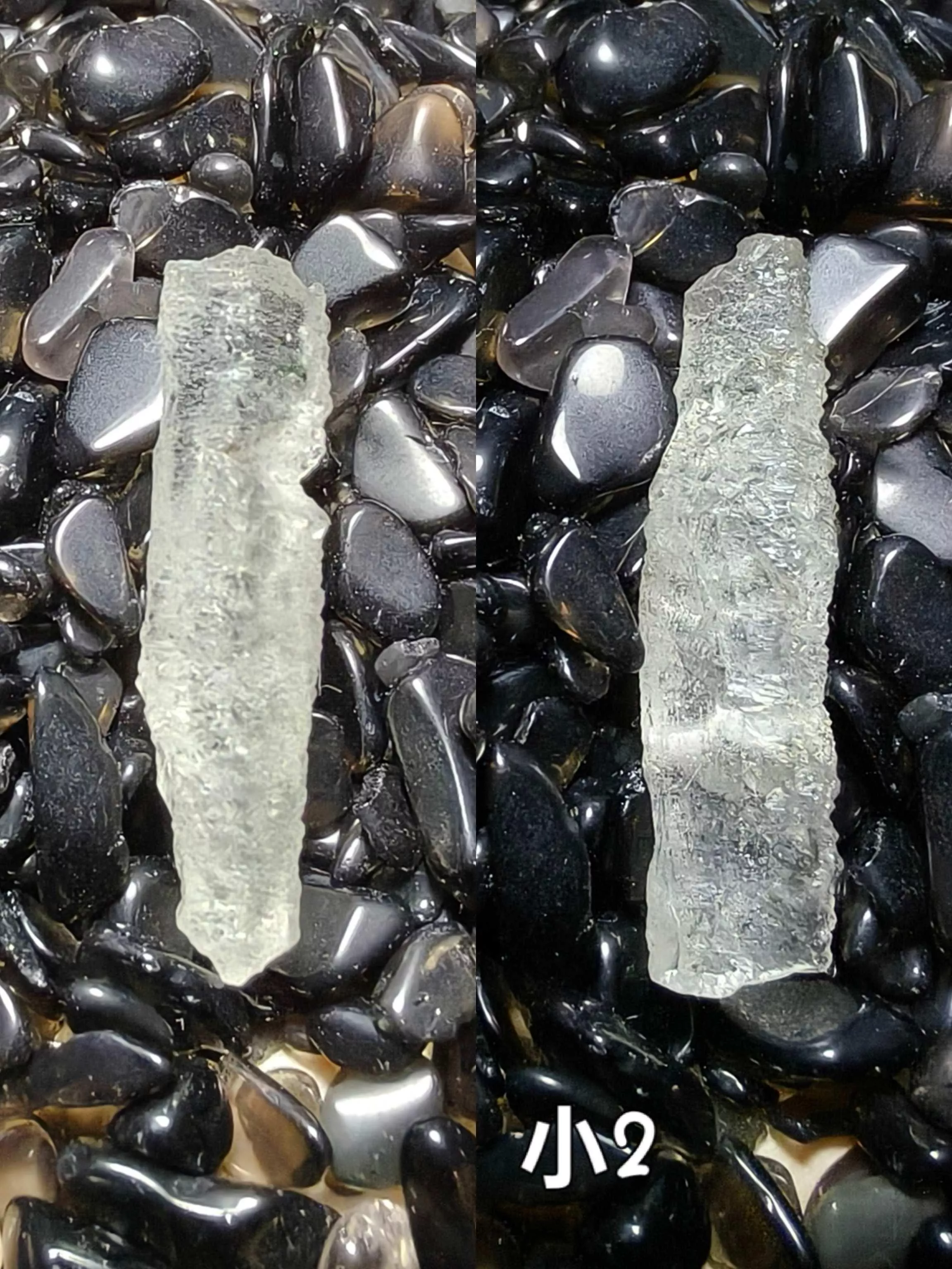 【頂輪昇華・古老水晶承載地底高頻、淨化深層磁場與除穢】雷擊水晶 涅槃水晶原礦 (小)